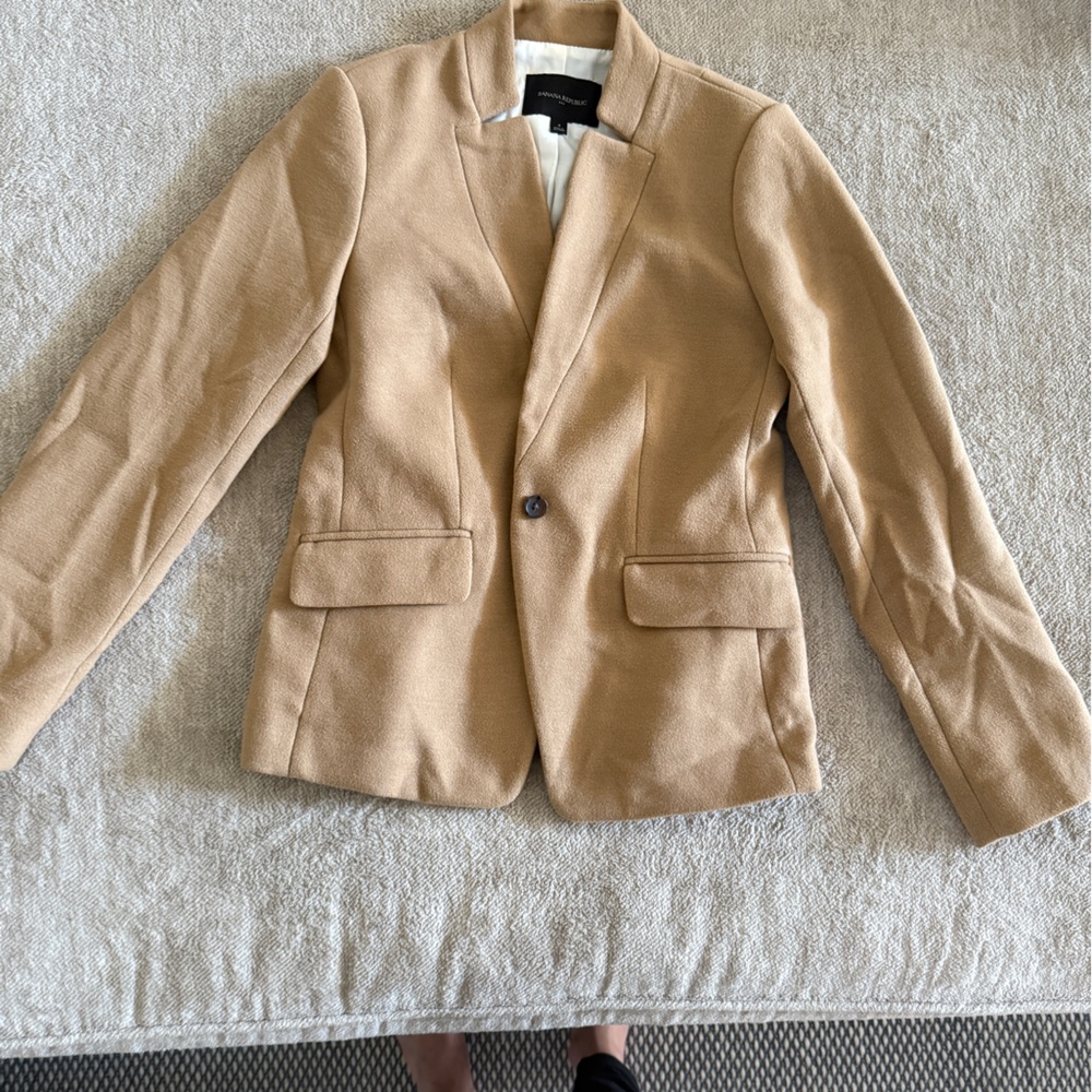 Banana Republic Tan Blazer